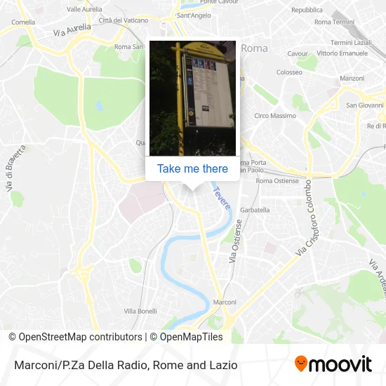 Marconi/Radio Square map