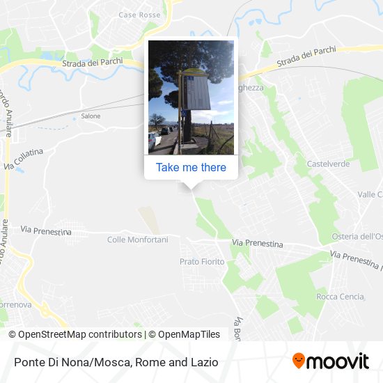 Ponte Di Nona/Mosca map