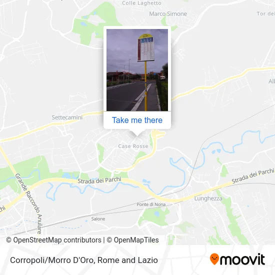 Corropoli/Morro D'Oro map