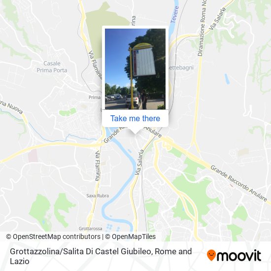 Grottazzolina / Salita Di Castel Giubileo map