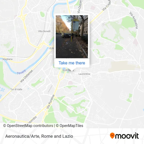 Aeronautica/Arte map