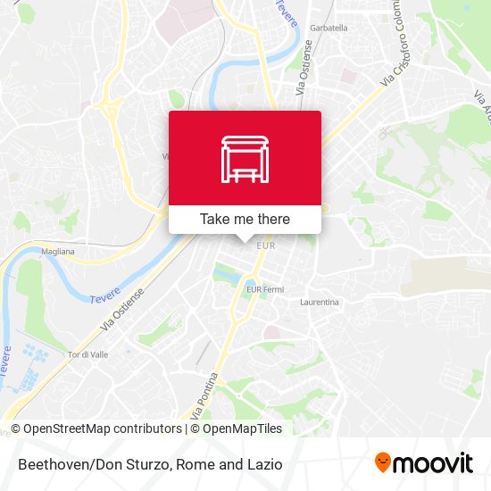 Beethoven/Don Sturzo map