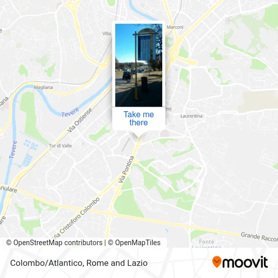 Colombo/Atlantico map