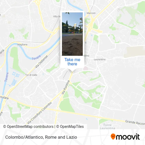 Colombo/Atlantico map