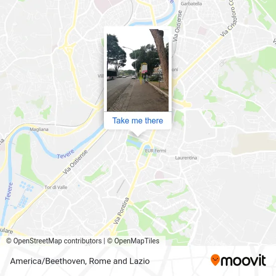 America/Beethoven map