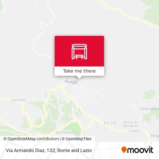 Via Armando Diaz, 132 map