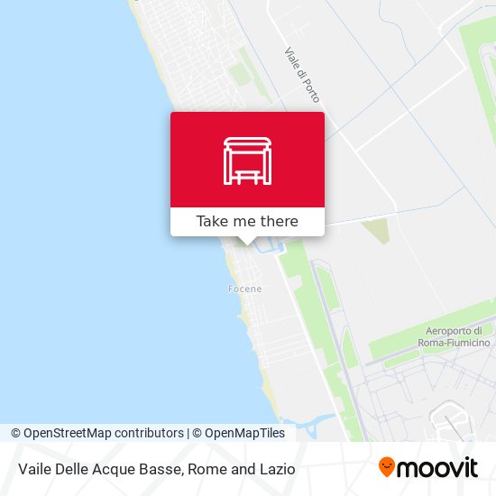Vaile Delle Acque Basse map