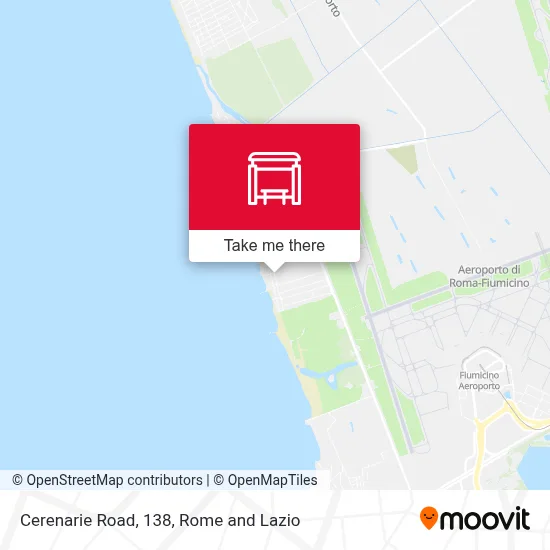 Cerenarie Road, 138 map