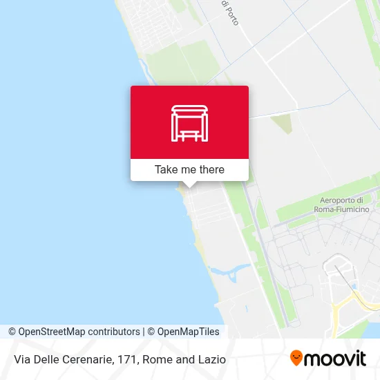 Via Delle Cerenarie, 171 map