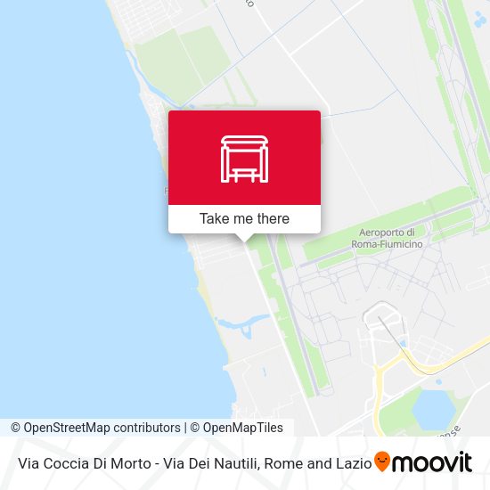 Via Coccia Di Morto - Via Dei Nautili map