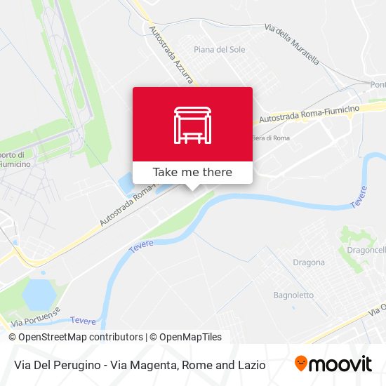 Via Del Perugino - Via Magenta map