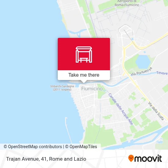 Trajan Avenue, 41 map