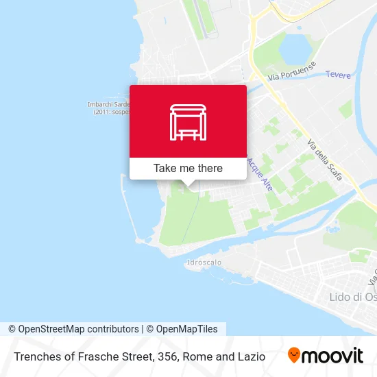 Trenches of Frasche Street, 356 map