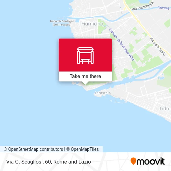 G. Scagliosi Road, 60 map