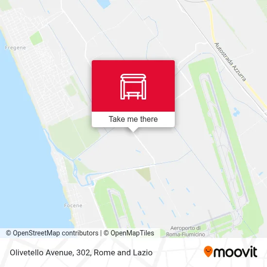 Olivetello Avenue, 302 map