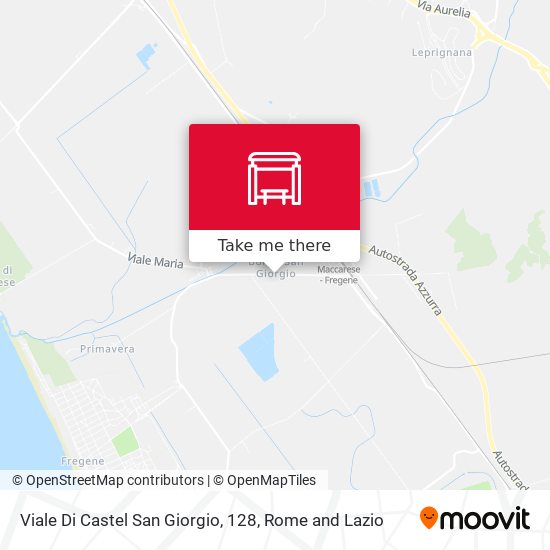 Viale Di Castel San Giorgio, 128 map