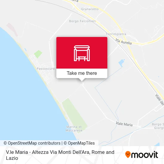 Maria Avenue - Near Monti Dell'Ara Street map