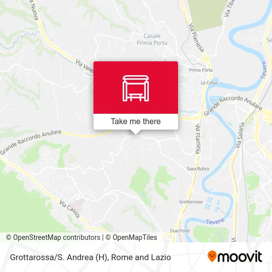 Grottarossa/St. Andrea (H) map