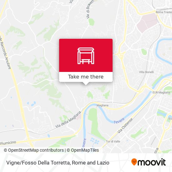Vigne/Fosso Della Torretta map