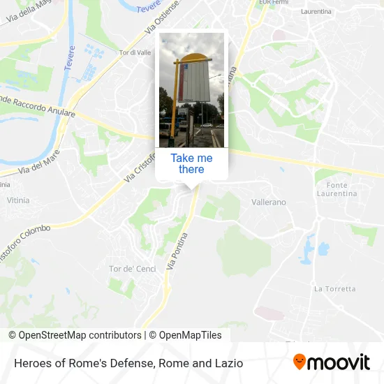 Heroes of Rome's Defense map