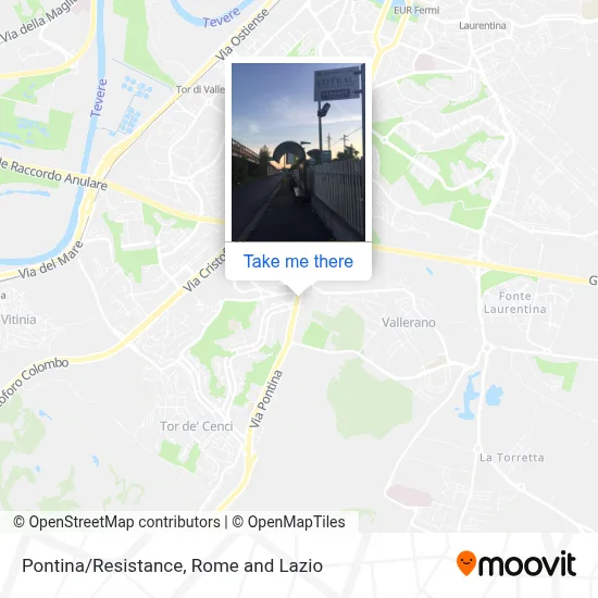 Pontina/Resistance map