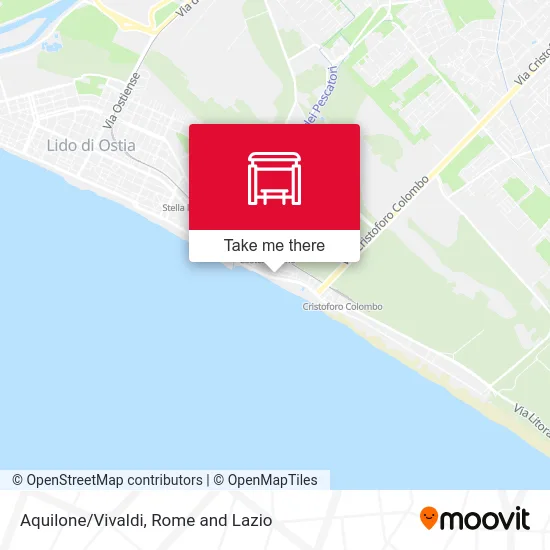 Aquilone/Vivaldi map