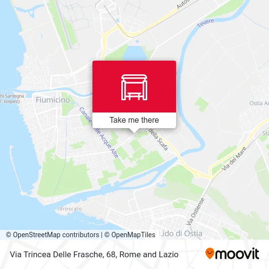 Trenches of Frasche Street, 68 map