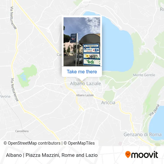 Albano | Piazza Mazzini map