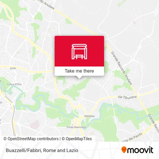 Buazzelli/Fabbri map