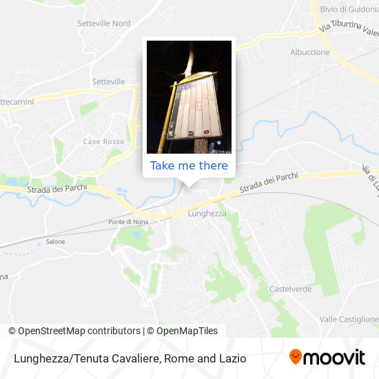 Lunghezza/Tenuta Cavaliere map