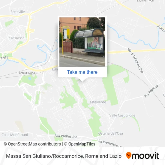 Massa San Giuliano/Roccamorice map