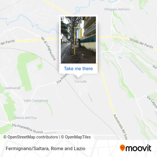Fermignano/Saltara map