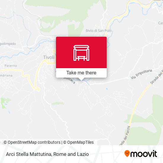 Arci Stella Mattutina map