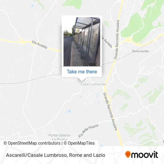 Ascarelli/Casale Lumbroso map