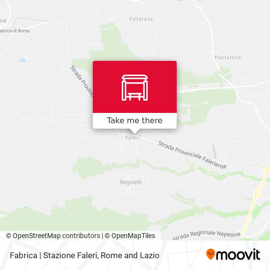 Fabrica | Stazione Faleri map