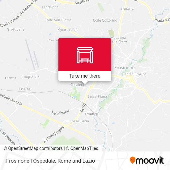 Frosinone | Hospital map