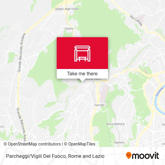 Parking/Fire Station map