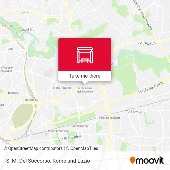 S. M. Del Soccorso map
