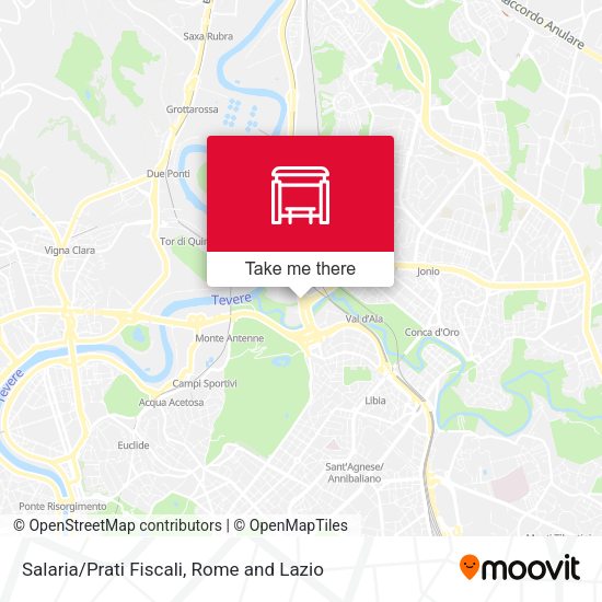 Salaria/Prati Fiscali map