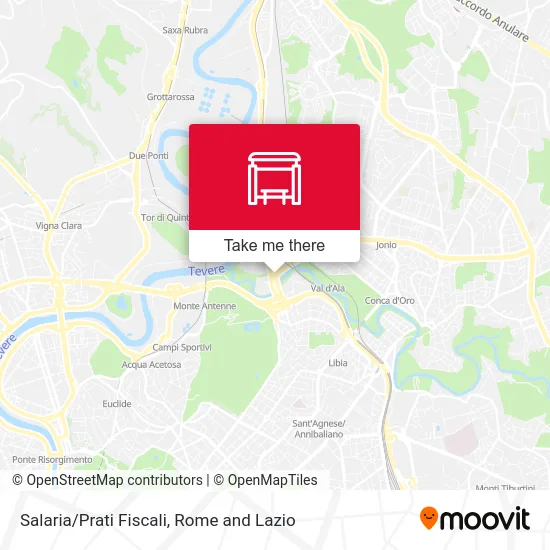 Salaria/Prati Fiscali map