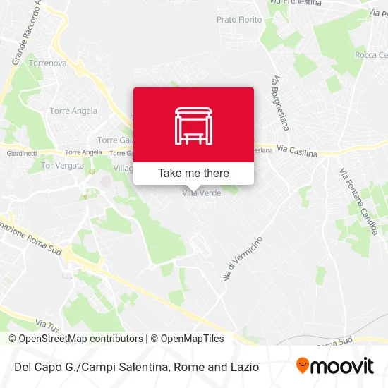 Del Capo G./Campi Salentina map