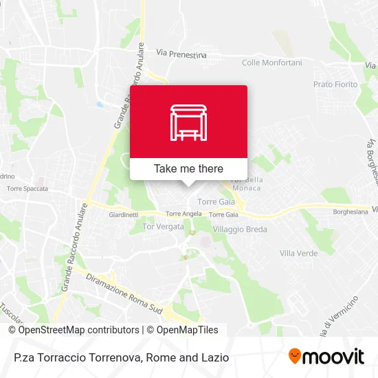 Torraccio Torrenova Square map