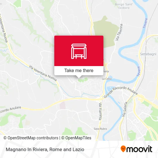 Magnano In Riviera map