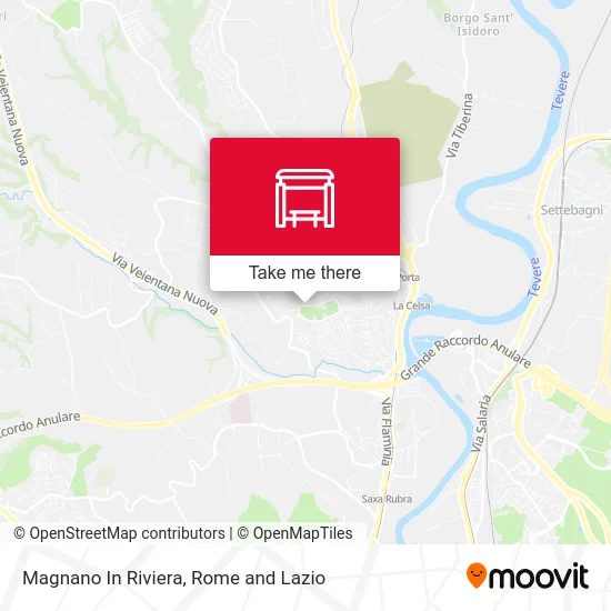 Magnano In Riviera map