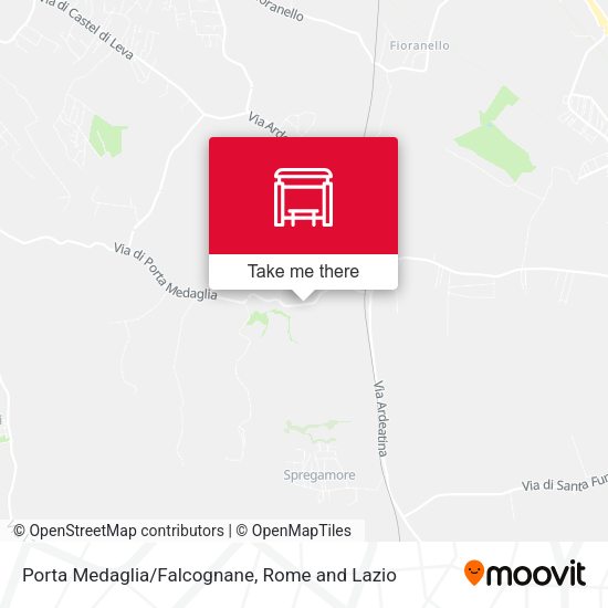Porta Medaglia/Falcognane map