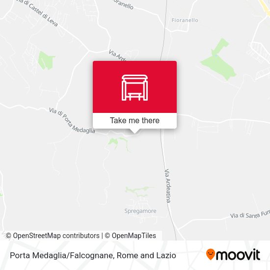 Porta Medaglia/Falcognane map