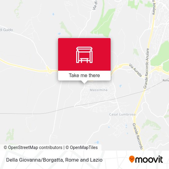 Della Giovanna/Borgatta map