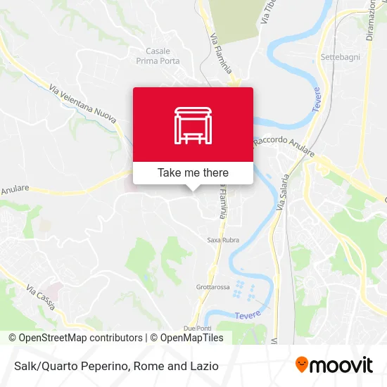 Salk/Quarto Peperino map