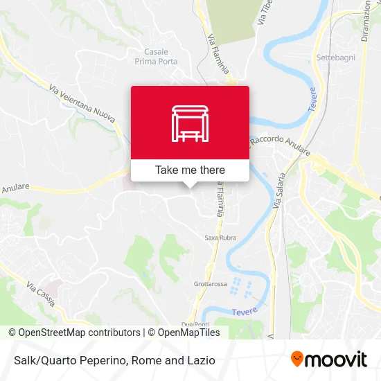 Salk/Quarto Peperino map