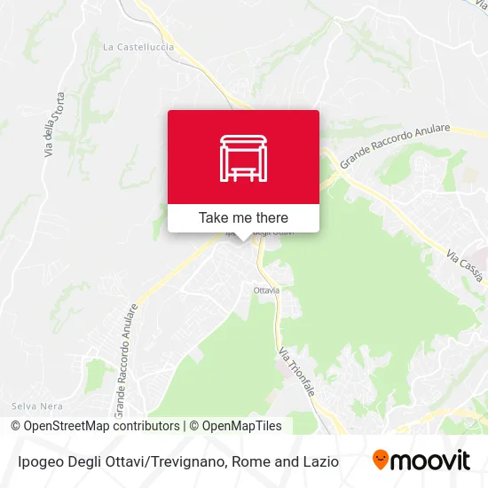 Ipogeo Degli Ottavi/Trevignano map